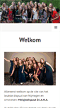 Mobile Screenshot of meisjesdispuutdiana.nl